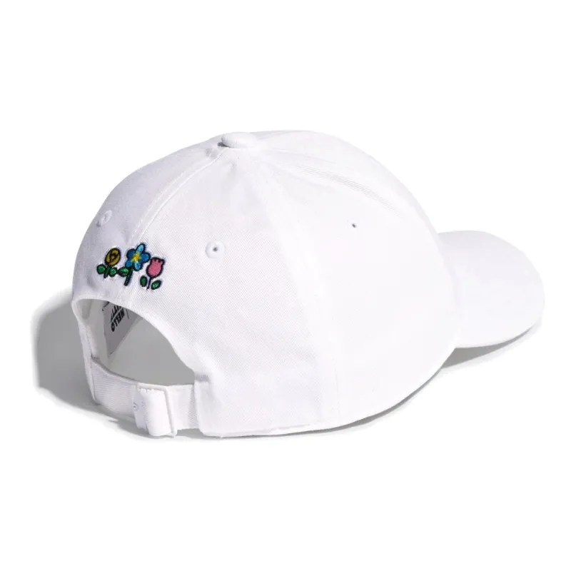 Adidas Originals Cotton Baseball Caps Kids' White-1