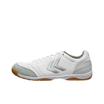 Hummel Apicale 5 SL WIDE PG Cushioning Wear-Resistant Soccer Shoes Unisex White Red