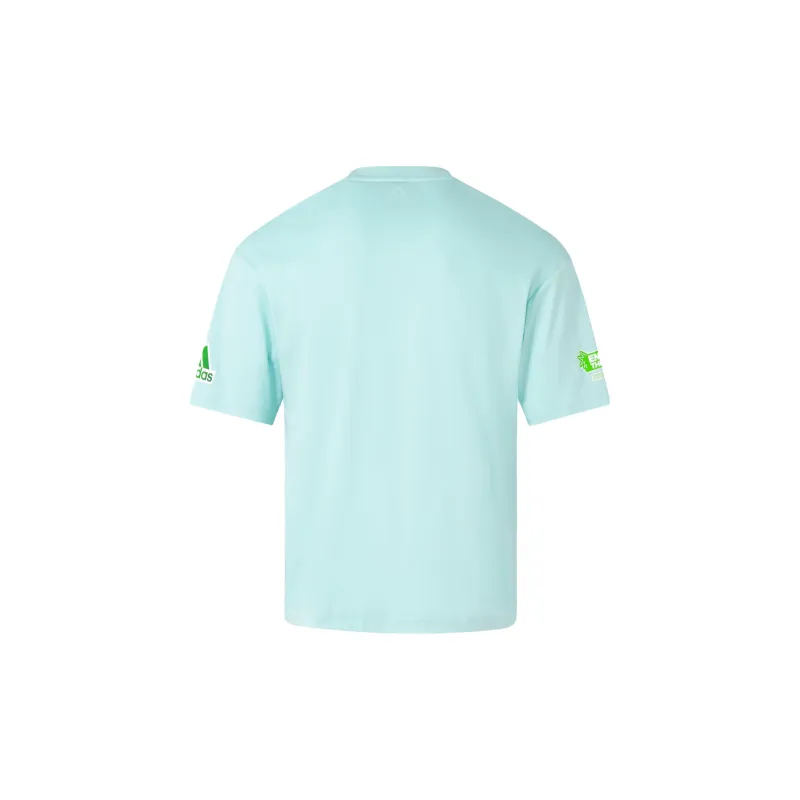 Adidas T Shirt Unisex Light Teal-1