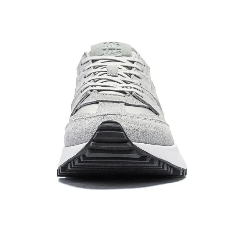LiNing Lightweight And Wear-resistant Low-Top Running Shoes Men's Gray-4