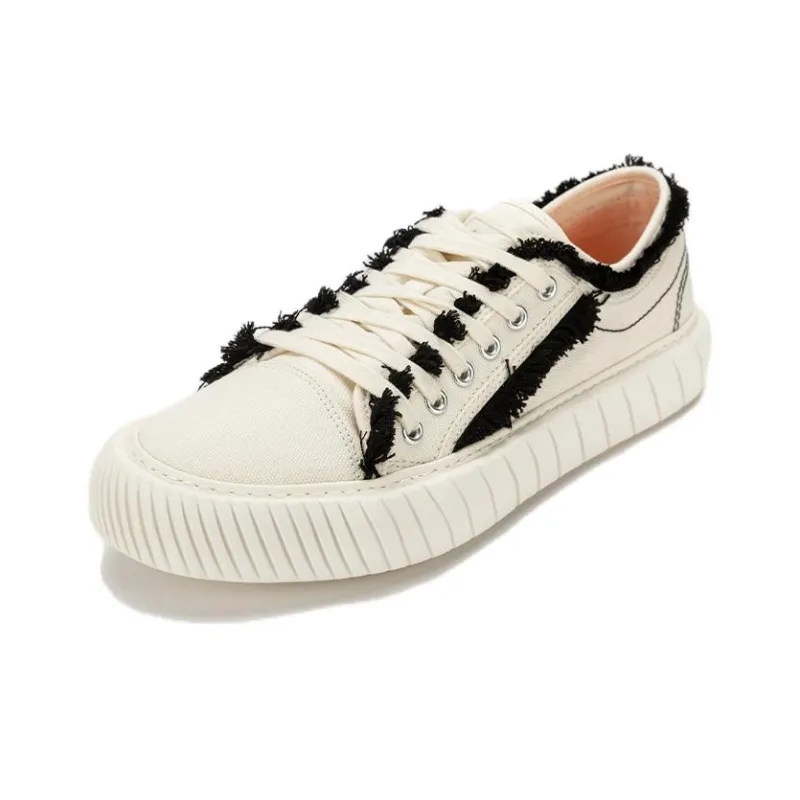 Both Slip Resistant Low Top Canvas Shoes Women's Multicolor-2