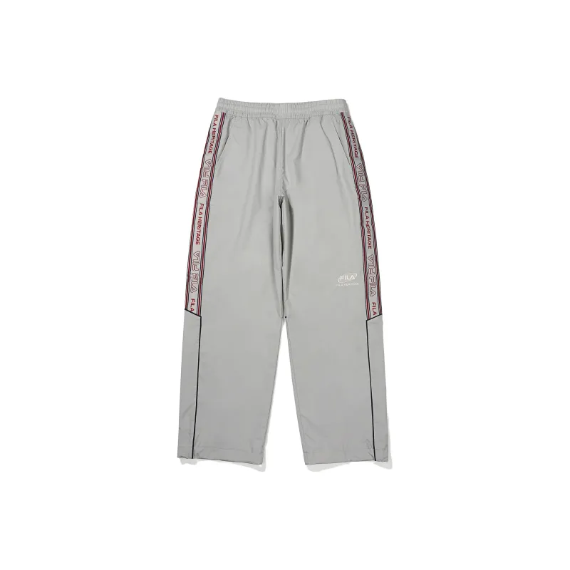 FILA Knitted Sweatpants Unisex Gray-1