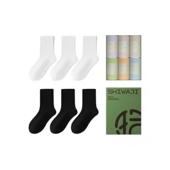 SHIWAJI Women's Mid Calf Socks