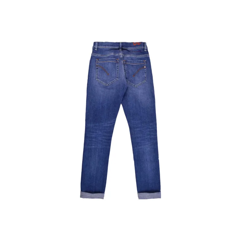 Dondup Logo Printed Skinny Jeas-1