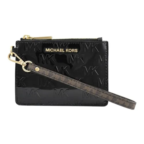 MICHAEL KORS Jet Set Coin Purses Black