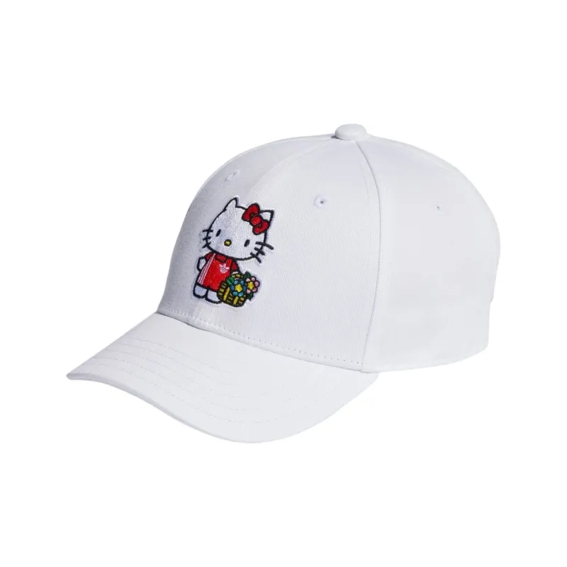 Adidas Originals Cotton Baseball Caps Kids' White-0