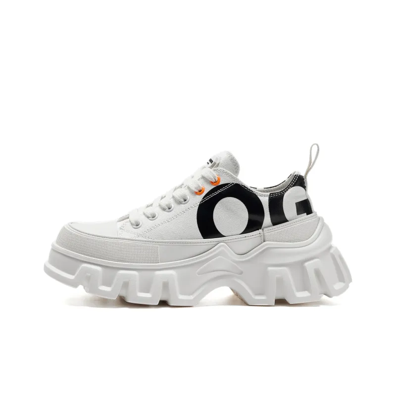 OGR Lull Collection 2.0 Low-Top Canvas Shoes Unisex White-0
