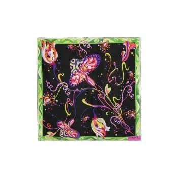 EMILIO PUCCI Graphic-print Silk Scarf