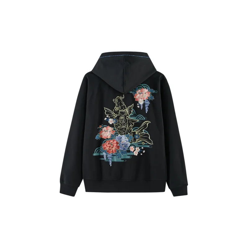 ONIARAI Sweatshirts Unisex Black-1