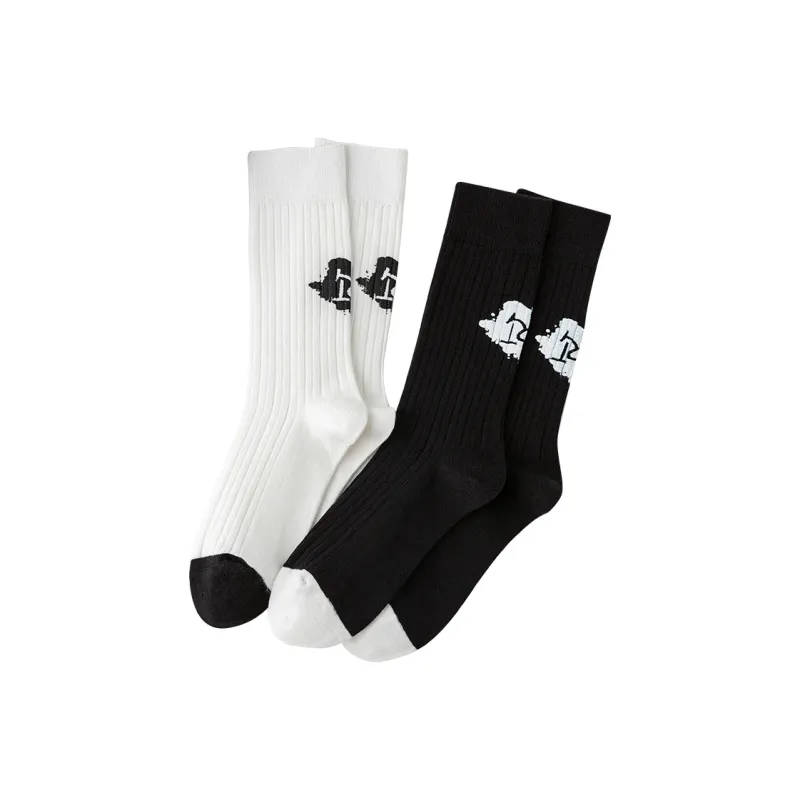 HANADASOX Unisex Mid-Calf Socks-0