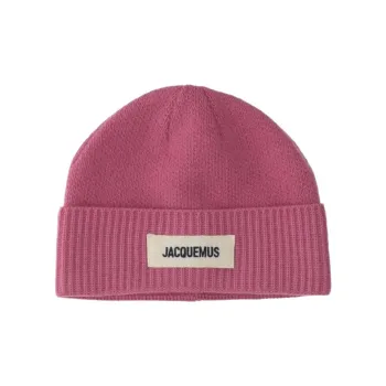 Jacquemus Wool Beanies Women's Fuchsia