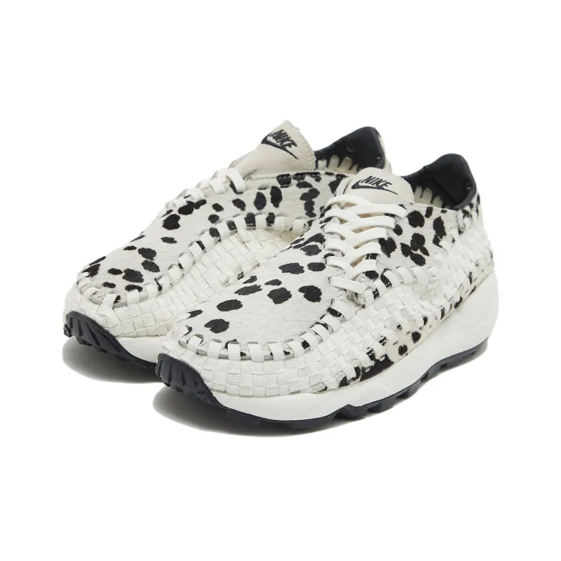 Nike Air Footscape Woven Prm White Cow Print Women's-1
