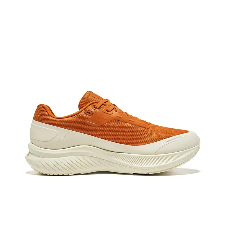 Saucony Slay Anti Slip Wear Resistant Low Top Casual Running Shoes Unisex Orange Beige-1