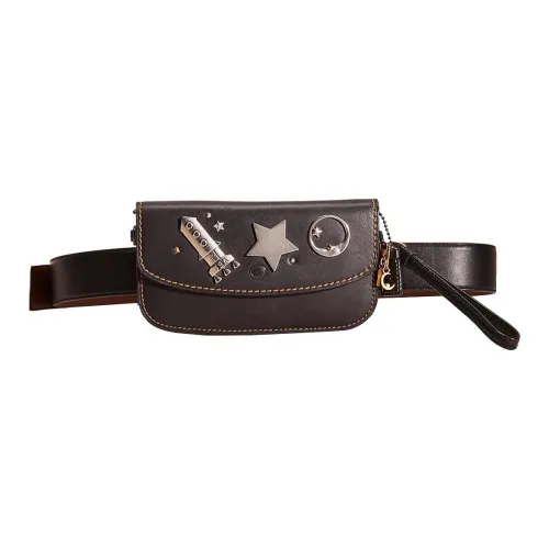 COACH Belt Fanny Packs Basic Set Bag+Dust Bag