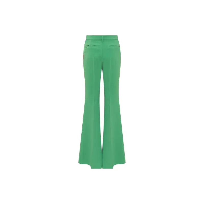 DSQUARED2 Cut out Mesh Detail Flared Trousers-1
