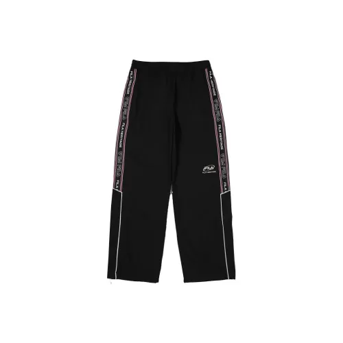 FILA Knitted Sweatpants Unisex Black