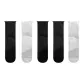 [Combo 3]Black Heart+White Small Flower+Black Circle+Black Stripes+White Diamond