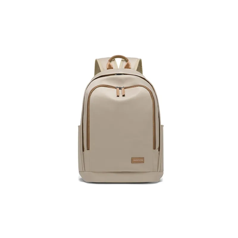 MAKEUP KITTEN Backpacks Apricot-1