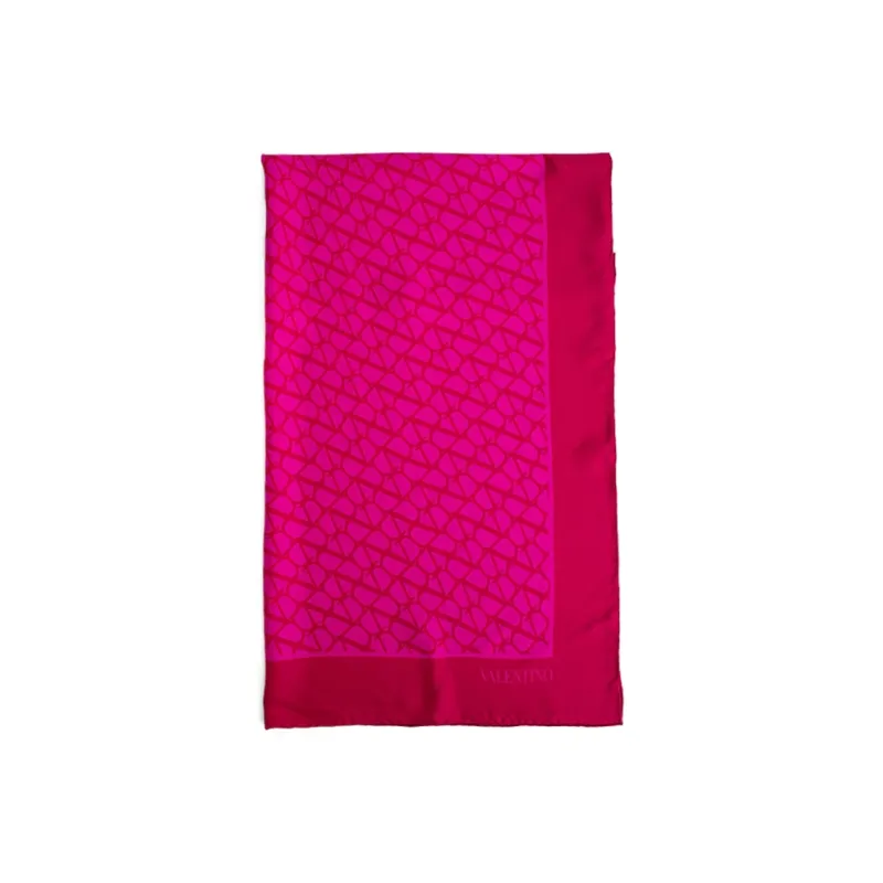 Valentino Silk Scarves Women's Red-0