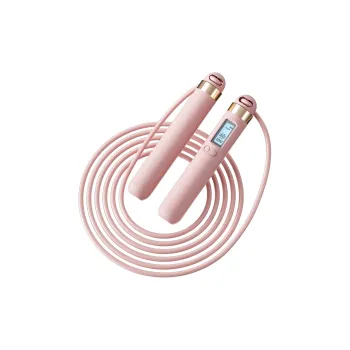YIBUDA Fitness Training Smart Counting Jump Ropes Adults PVC+Steel Wire Rope, Rubber+ABS Controller