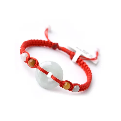 Lingfei Bean Type Jadeite Bracelets Women's