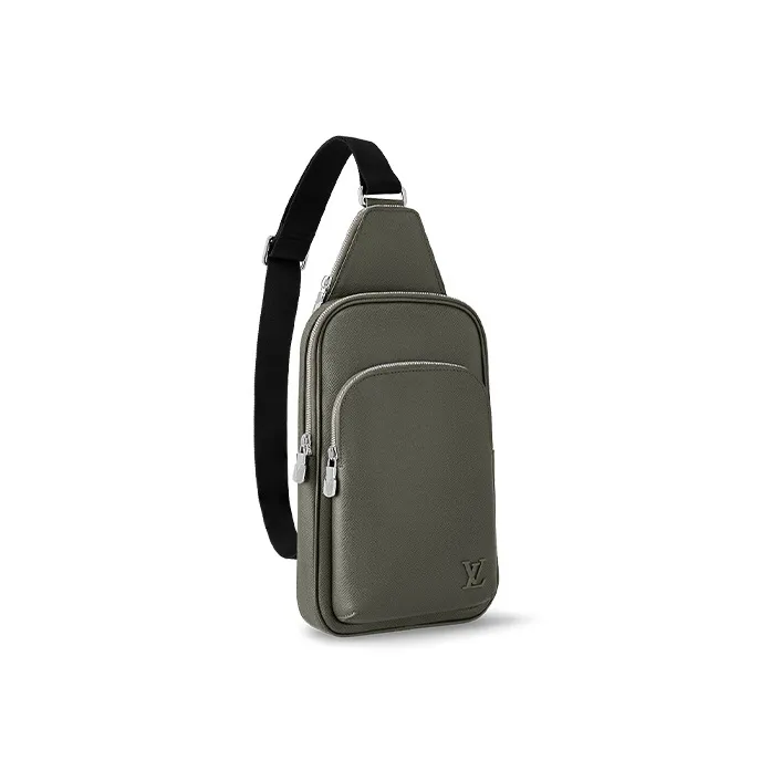 LOUIS VUITTON Avenue Cow Leather Sling Bag Crossbody Bag Shoulder Bag Regular Men's Jasper-1