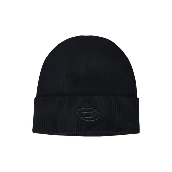 DIESEL Cotton Beanies Men's Black