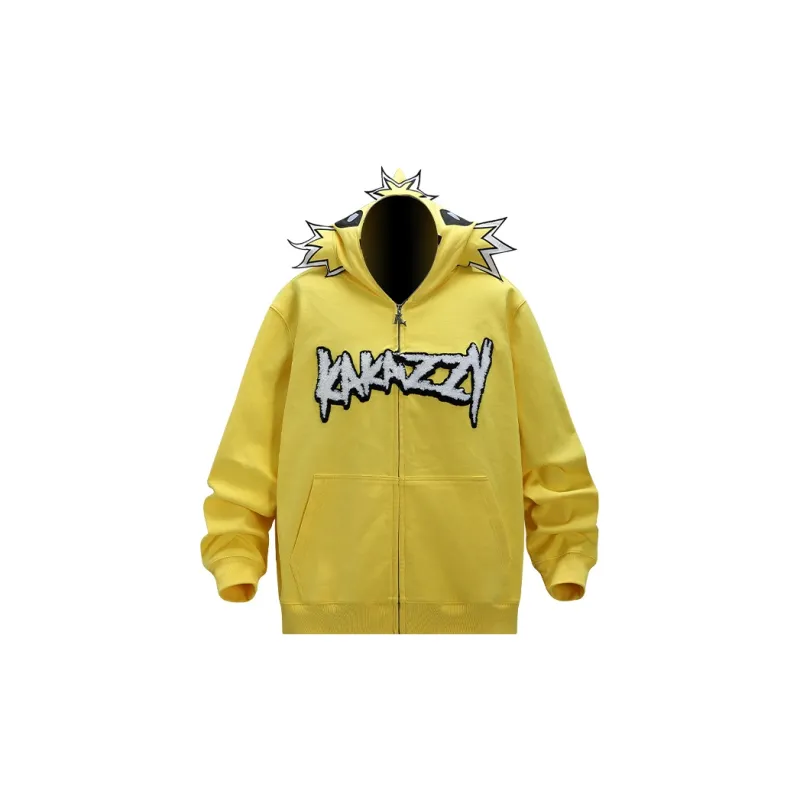 KAKAZZY Sweatshirt Unisex Yellow-3