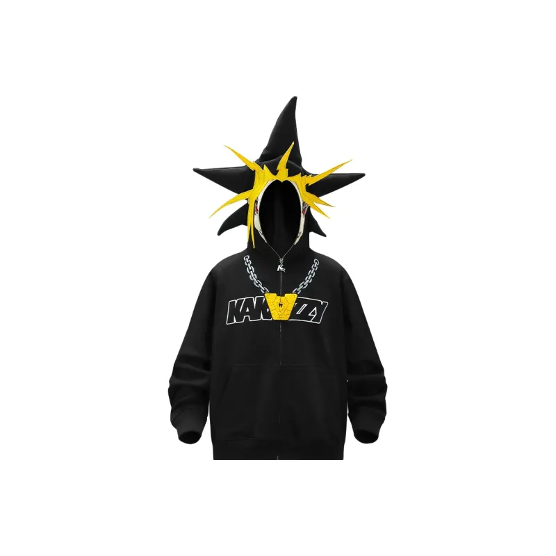 KAKAZZY Sweatshirt Unisex Black-1