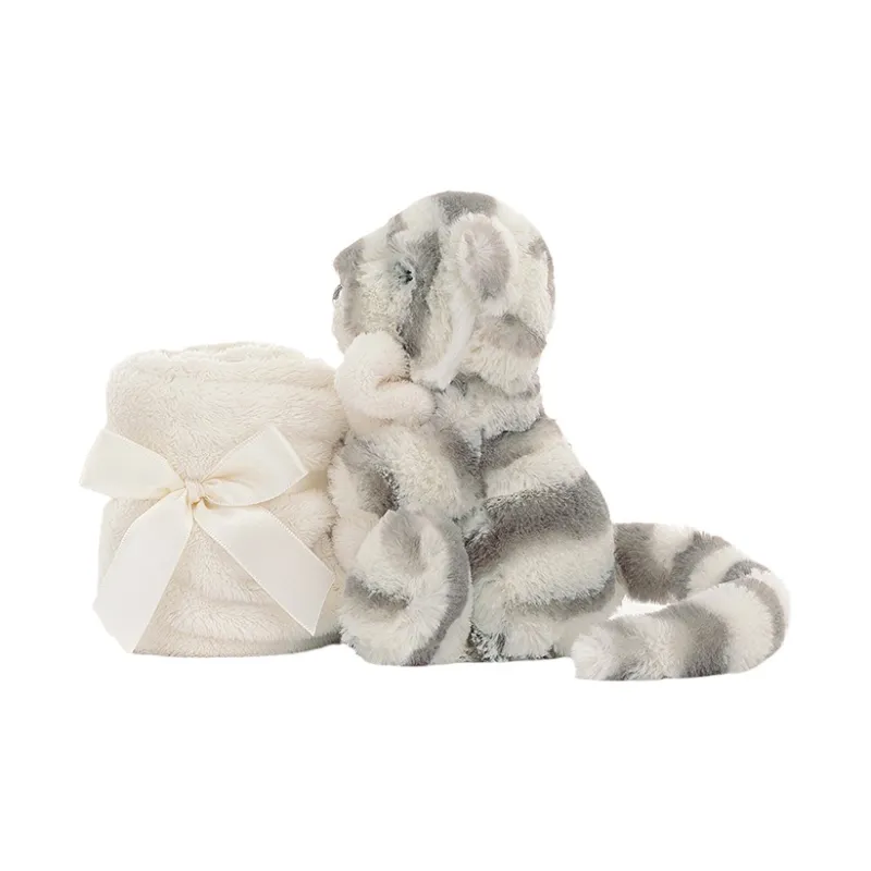 JELLYCAT Bashful Snow Tiger Soother-3