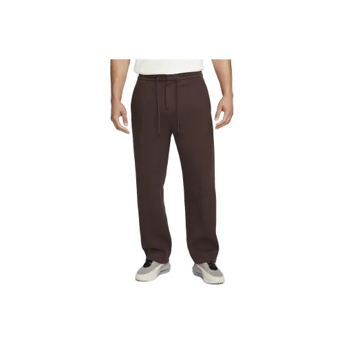 Nike Knitted Sweatpants Men Brown