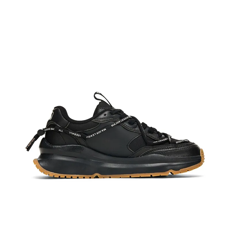 MLB Chunky Runner New York Yankees Anti Slip And Wear Resistant Height Increasing Low Top Chunky Sneakers Unisex Black-1