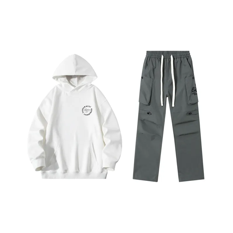 Hepburn Cat Sweatshirt Sets Unisex-1