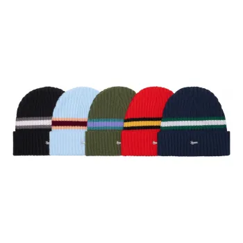 Supreme Stripe Cashmere Beanie