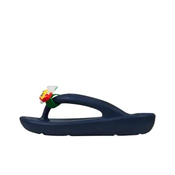 Wiggle Wiggle x TAW&TOE Antibacterial Quick Dry Slip Resistant Flip Flops Unisex Marine Blue