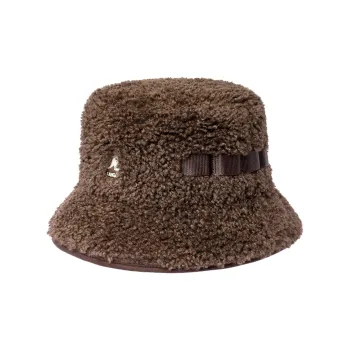 KANGOL Bucket Hats Unisex Brown