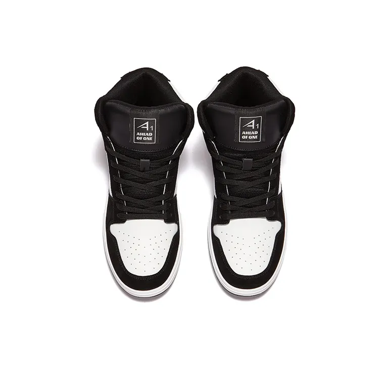 A1 Coverage Wear Resistant High Top Skateboard Shoes Unisex-9
