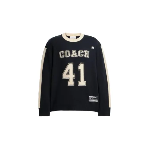 COACH Sweaters Unisex Black