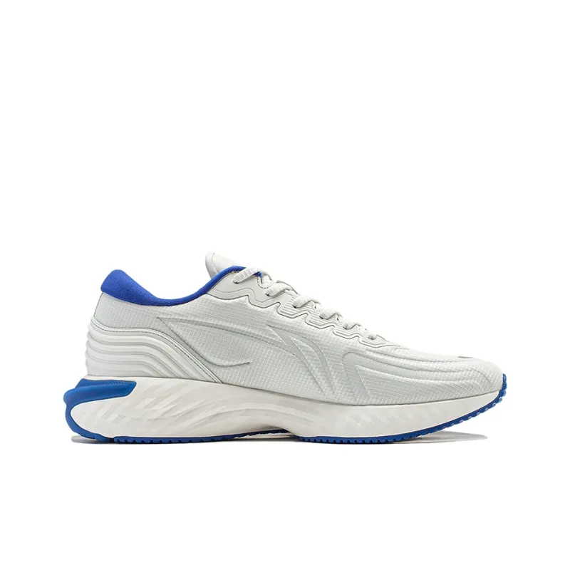 LiNing Cloud Shield Cushioned Water Resistant Rebound Low Top LI NING CLOUD;WATER SHELL Running Shoes Men's Light Lime-1