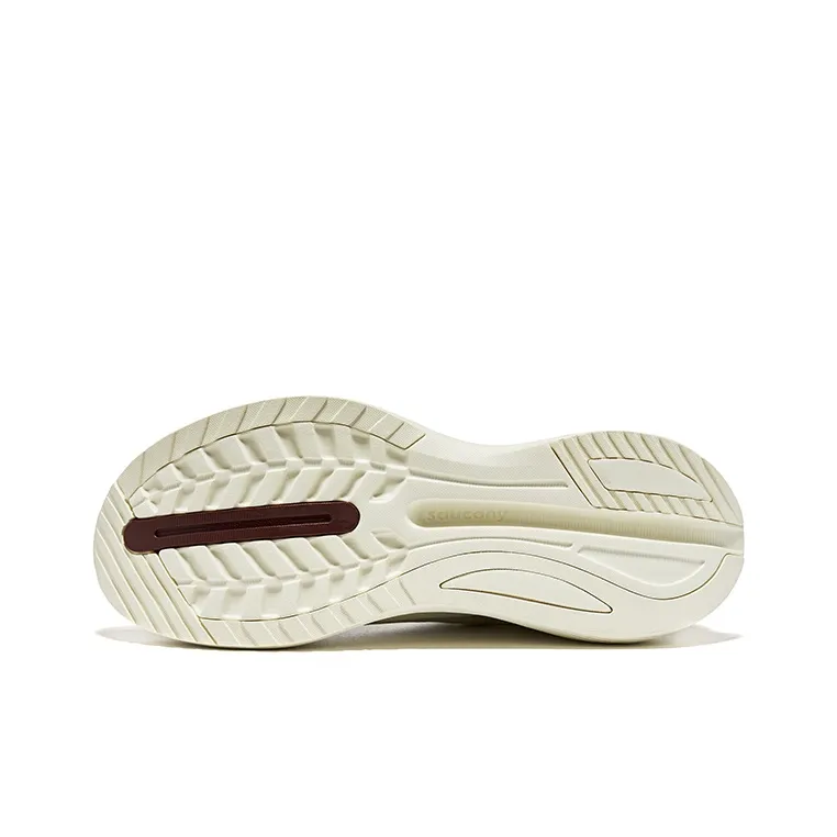 Saucony Cushioned Slip Resistant Low Top Casual Running Shoes Unisex Beige-4