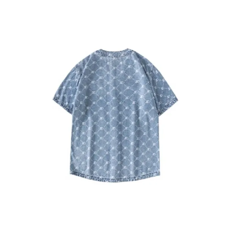 STARTER Shirt Unisex Denim Blue-1