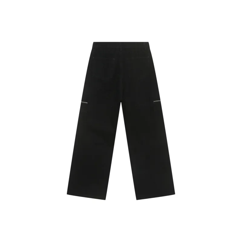 Voguo Relay Jeans Unisex Black-1