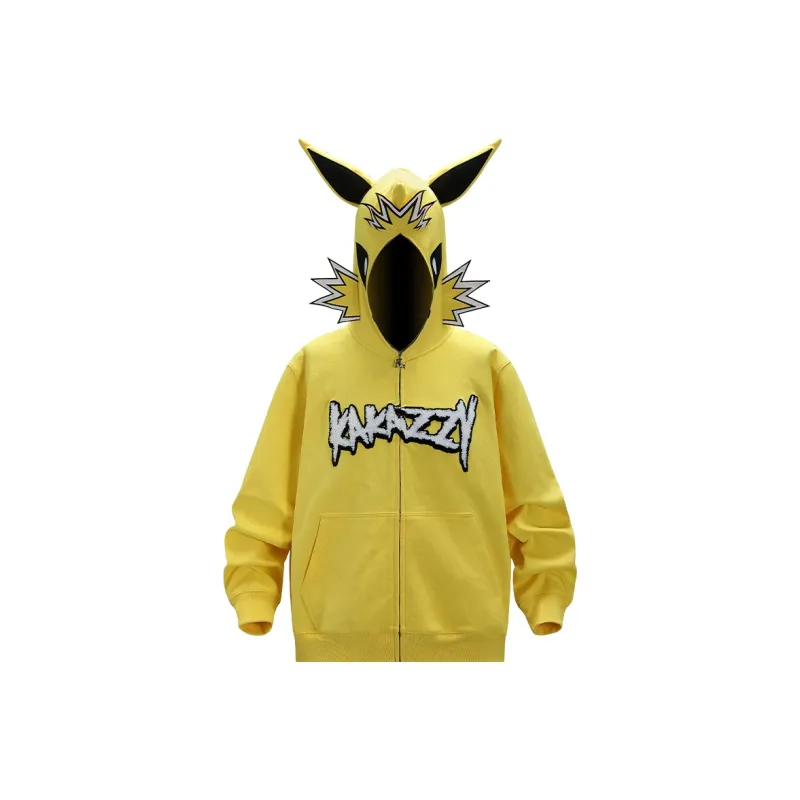 KAKAZZY Sweatshirt Unisex Yellow-1