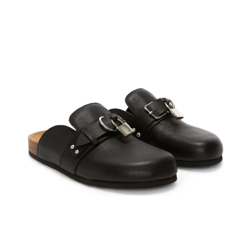 JW Anderson Closed Toe Slippers Men's Black-2