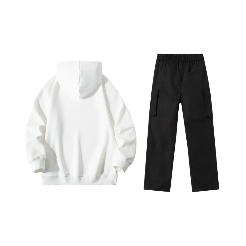 Hepburn Cat Sweatshirt Sets Unisex-1
