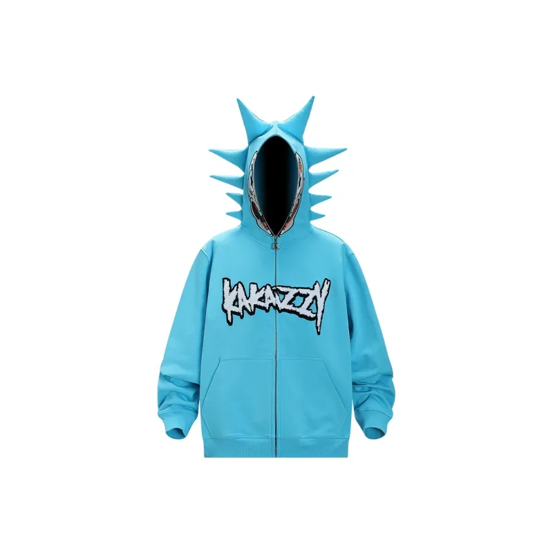 KAKAZZY Sweatshirts Unisex Blue-1