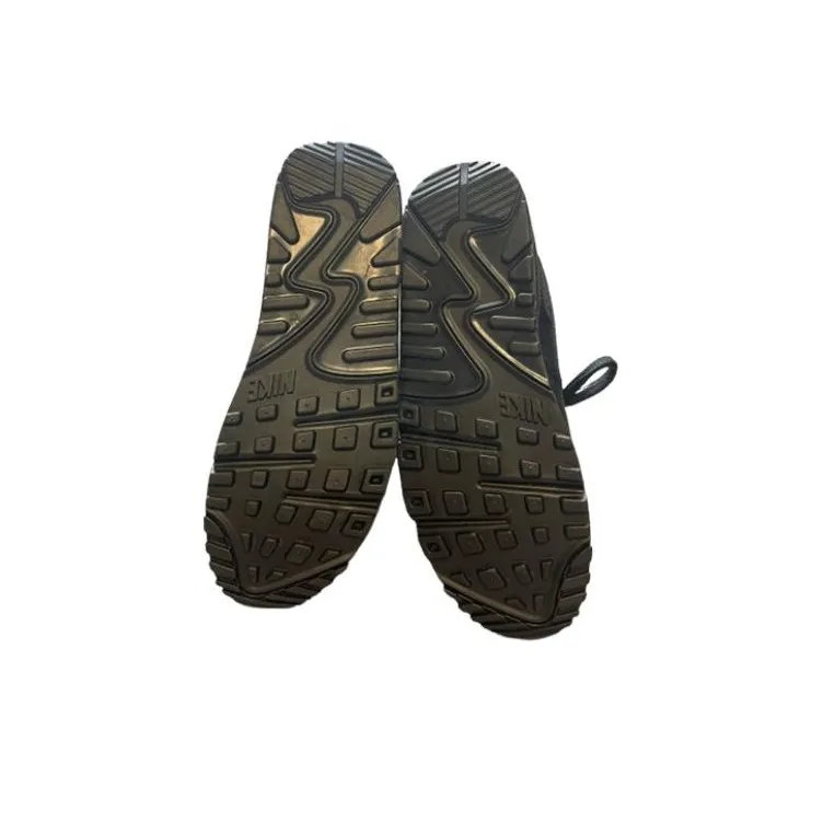 Nike Air Max 90 Coverage Low-Top Running Shoes Unisex Black-4