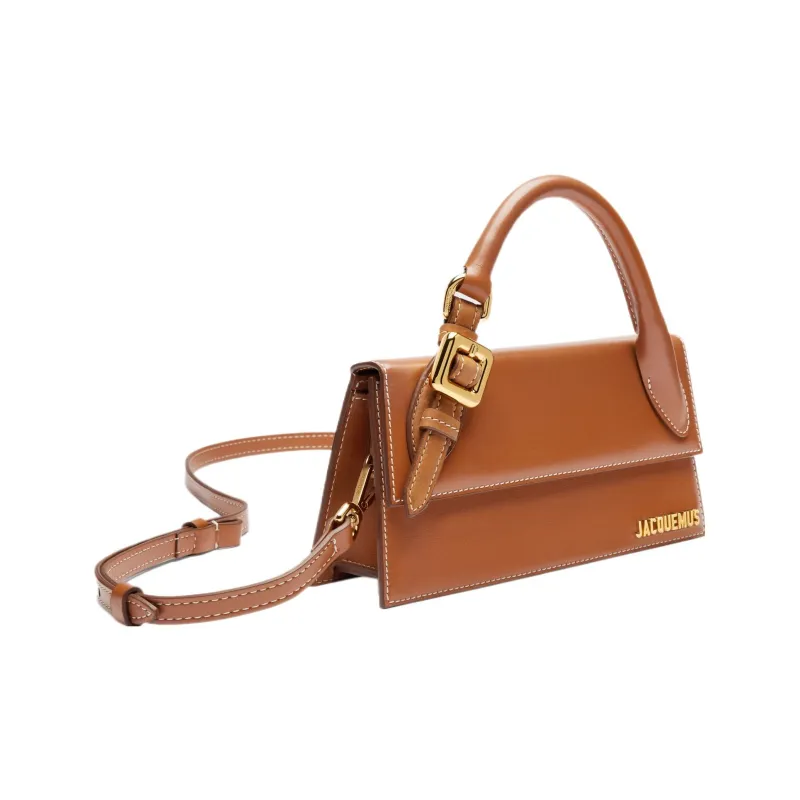 Jacquemus Le Chiquito Cow Leather Shoulder Bag Crossbody Bag Handbag Women's Light Brown-1
