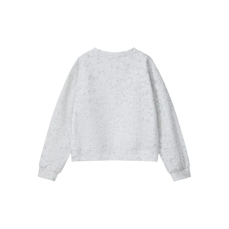 Katie Ermilio Sweatshirt Women's Light Gray-1
