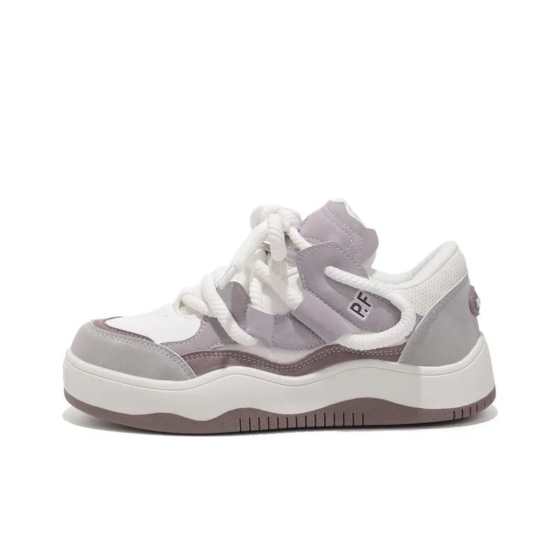 PAUL FRANK Puffy Shoes Lightweight And Breathable Low Top Skateboard Shoes Women's-10